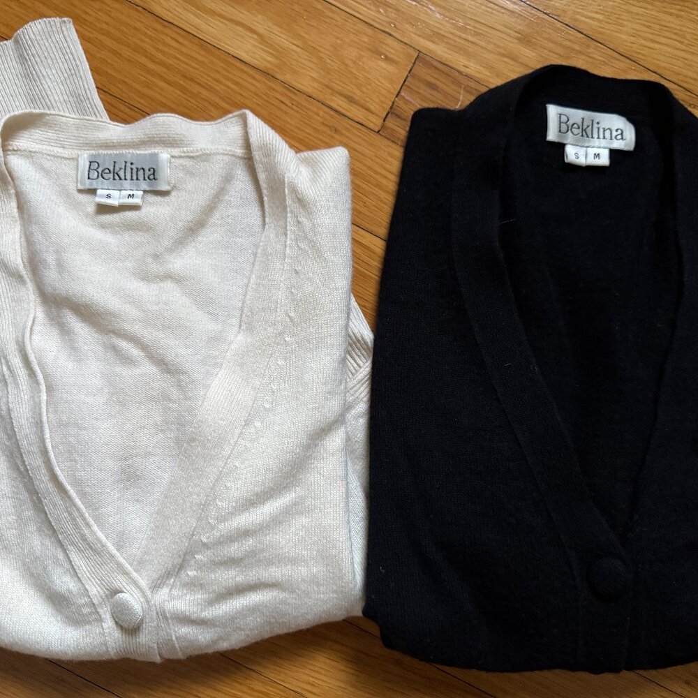 Beklina Pair cashmere cardigans